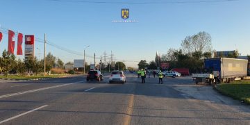 Foto/Video-Acțiune de amploare a polițiștilor rutieri
