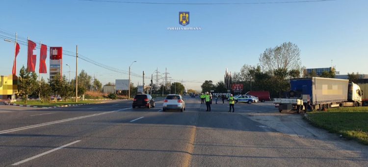 Foto/Video-Acțiune de amploare a polițiștilor rutieri