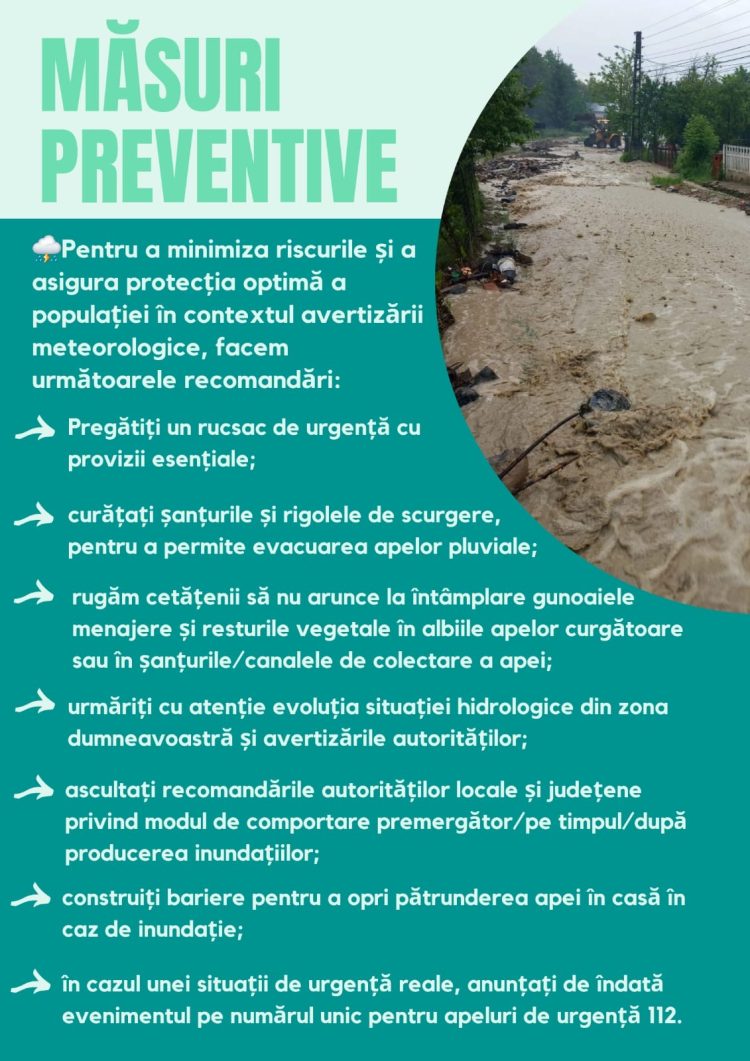 Avertizare Cod Portocaliu în Dâmbovița: Măsuri de Urgență și Recomandări pentru Protecția Populației