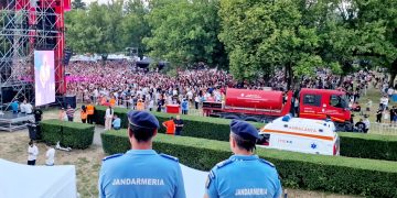Măsuri de ordine publică asigurate de jandarmi la manifestările ocazionate de „Zilele Cetății Târgoviște”