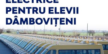 Consiliul Județean Dâmbovița investește în transportul elevilor: 17 microbuze electrice și hibrid vor ajunge în comunele dâmbovițene!
