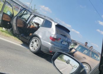 Accident rutier produs în afara localității Ulmi
