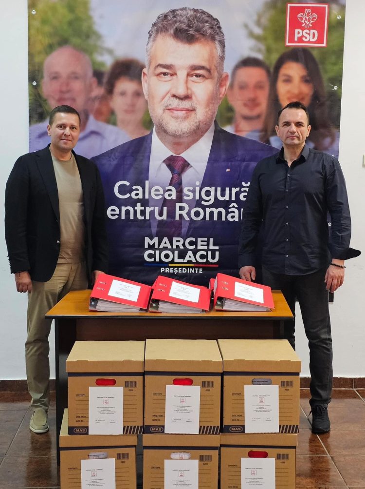 PSD Dâmbovița: Peste 100.000 de semnături pentru susținerea lui Marcel Ciolacu la Președinția României