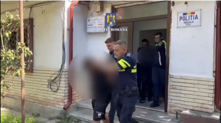 Video-Trei bărbați reținuți pentru violențe și tulburarea ordinii publice în localitatea Poiana