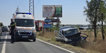 Accident rutier grav la intersecția DJ 701 cu DN 71: un bărbat și-a pierdut viața, iar două persoane au fost rănite!