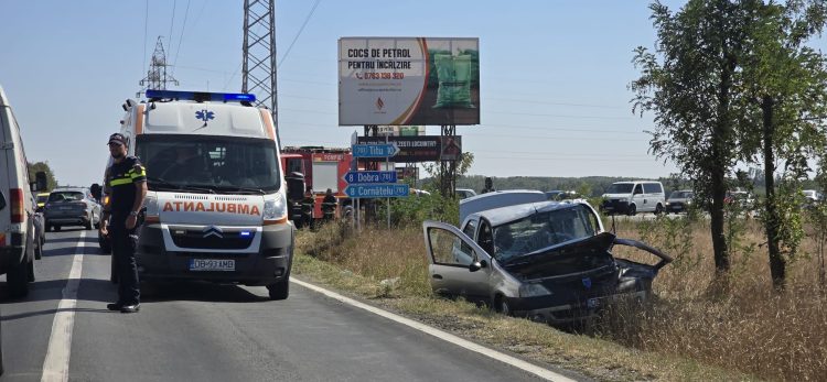 Accident rutier grav la intersecția DJ 701 cu DN 71: un bărbat și-a pierdut viața, iar două persoane au fost rănite!