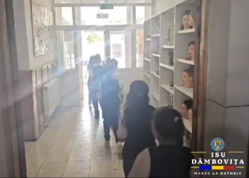 Video- Exercițiu de Evacuare în Caz de Cutremur la Liceul Tehnologic „Spiru Haret” din Târgoviște, Organizat de ISU Dâmbovița!