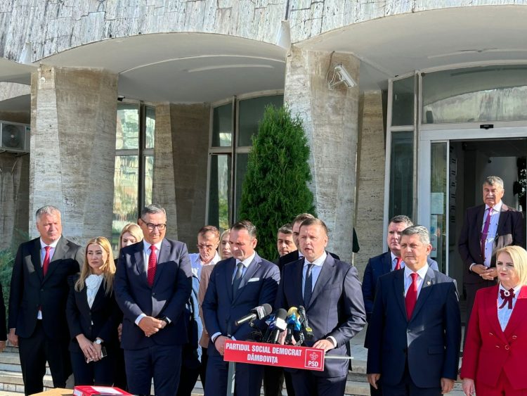 Organizația PSD Dâmbovița și-a înregistrat candidaturile pentru alegerile parlamentare, având sprijinul a peste 123.000 de semnături