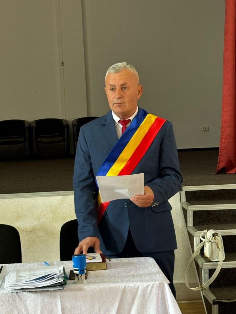 Marian Șerban, la al șaselea mandat ca primar al Comunei Poiana: „Vă mulțumesc pentru încredere și susținere!”