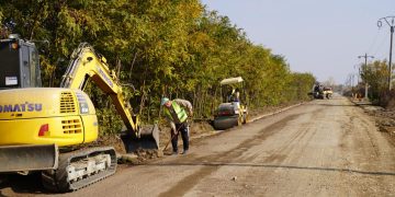 Modernizarea DJ 720 A, în plină desfășurare pentru a îmbunătăți traficul rutier