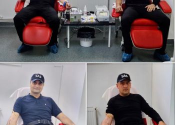 Luptătorii de la Serviciul pentru Acțiuni Speciale Dâmbovița s-au mobilizat pentru a dona sânge