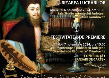 „Concursul Național de Literatură „Moștenirea Văcăreștilor” – Ediția LVI: Tradiție, Creație și Continuitate la Târgoviște”