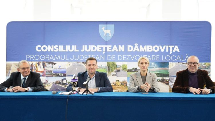 (Video) Investiții majore în Dâmbovița: 12 noi contracte semnate în cadrul Programului Județean de Dezvoltare Locală