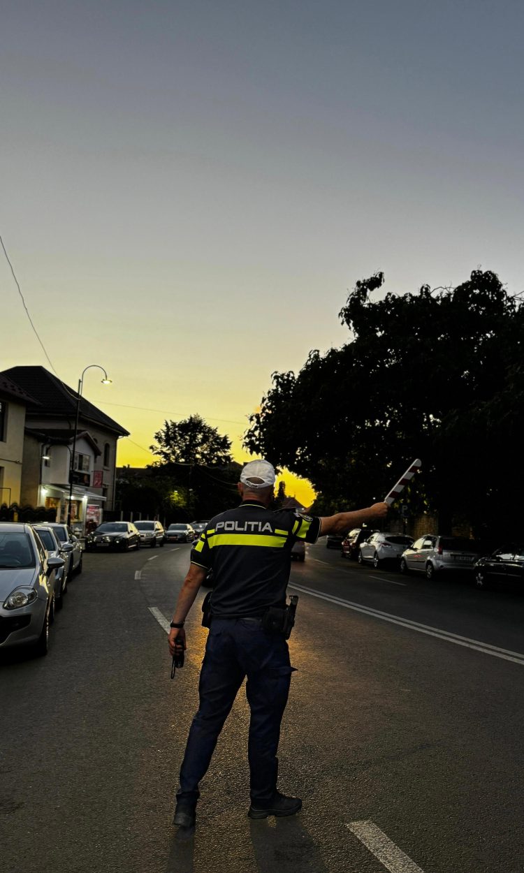 Razie a polițiștilor de la rutieră, ordine publică și investigații criminale