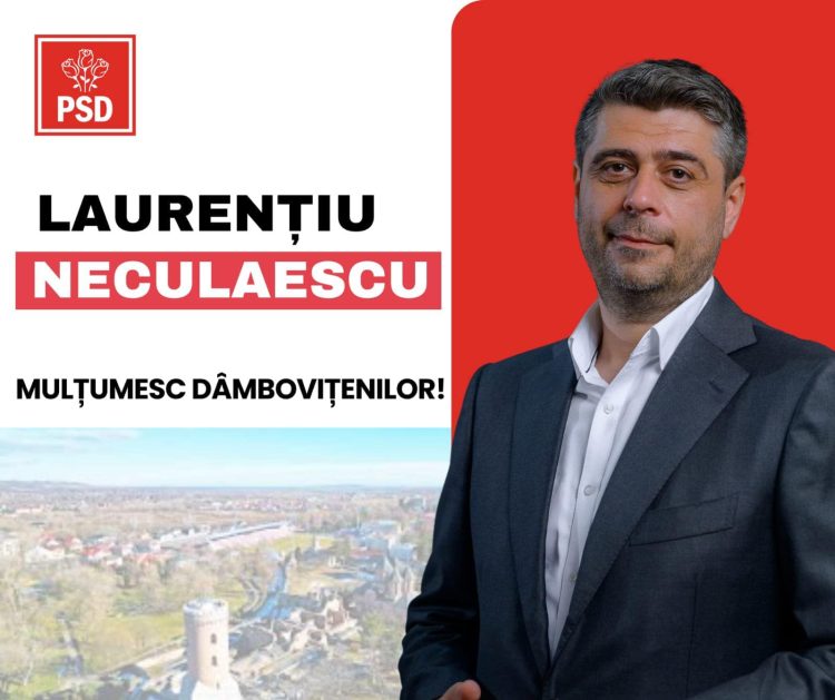 Laurențiu Neculaescu: Mulțumesc pentru Încredere! Un Angajament pentru Dezvoltarea Județului Dâmbovița!