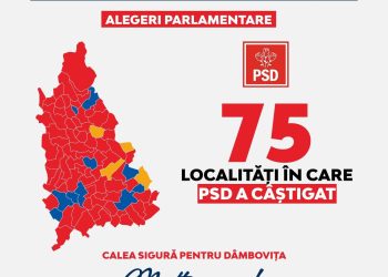 PSD Dâmbovița – Victorie în 75 de Localități! Un Vot pentru Stabilitate și Progres