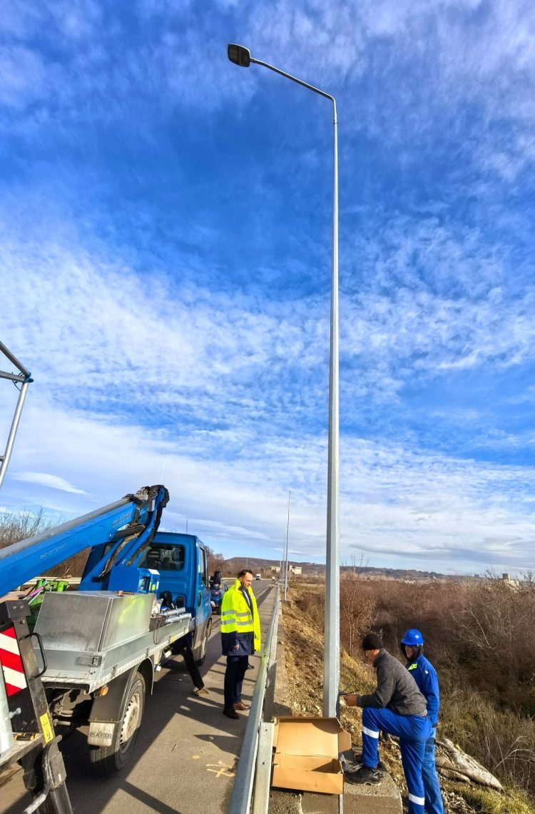Noul Sistem de Iluminat Public de pe Bulevardul Eroilor aproape de finalizare
