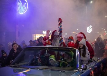 Moș Crăciun ajunge sâmbătă seară la Târgoviște