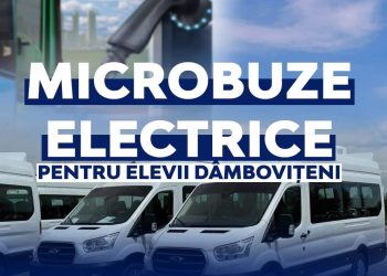 Consiliul Județean Dâmbovița investește în viitor: Microbuze electrice pentru transportul elevilor