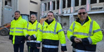 (Video/Foto)„Tudor Vladimirescu” din Târgoviște va fi modernizată complet până la începutul noului an școlar