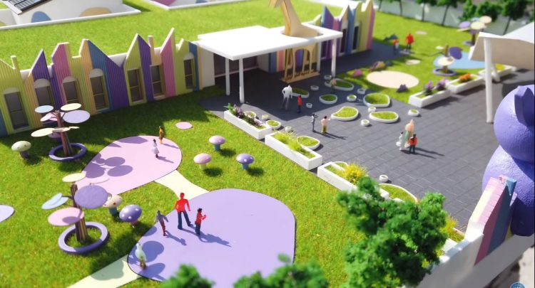 (Foto) Încep lucrările la o creșă ultra-modernă în Târgoviște, cartierul Sagricom!