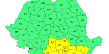 VISCOL ȘI NINSORI PUTERNICE ÎN DÂMBOVIȚA! STRAT DE ZĂPADĂ DE PÂNĂ LA 15 CM!