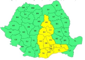 GER NĂPRAZNIC ÎN DÂMBOVIȚA! TEMPERATURI DE -14°C ÎN URMĂTOARELE ORE!