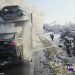 Incendiu devastator pe DN 72! Un autotren cu 7 mașini în flăcări, trafic blocat!