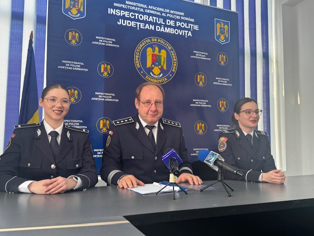 (Video) EVALUAREA ACTIVITĂŢII  DESFĂŞURATE DE INSPECTORATUL DE POLIŢIE JUDEŢEAN DÂMBOVIŢA ÎN ANUL 2024