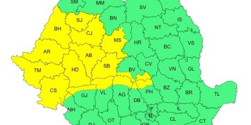 Alertă meteo! Vânt puternic de până la 110 km/h lovește zona montană a județului Dâmbovița!
