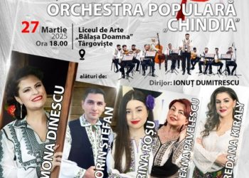 Spectacol folcloric de excepție la Târgoviște! „De Mărțișor” aduce pe scenă artiști îndrăgiți și emoție pură!