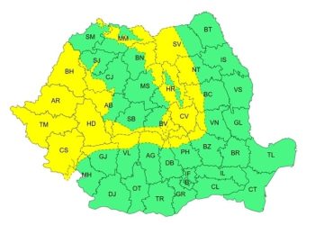 Atenționare Cod Galben: Vânt Puternic de Până la 110 km/h în Munții Dâmboviței!