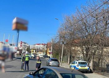Motociclist rănit într-un accident rutier în Târgoviște