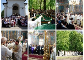 (FOTO) SĂRBĂTOAREA IZVORUL TĂMĂDUIRII LA MÂNĂSTIREA NUCET DIN ARHIEPISCOPIA TÂRGOVIȘTEI