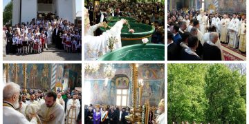 (FOTO) SĂRBĂTOAREA IZVORUL TĂMĂDUIRII LA MÂNĂSTIREA NUCET DIN ARHIEPISCOPIA TÂRGOVIȘTEI