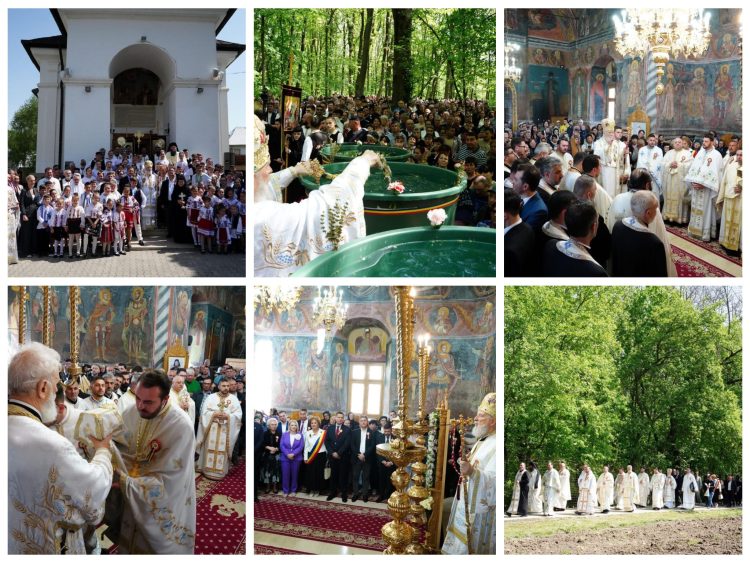 (FOTO) SĂRBĂTOAREA IZVORUL TĂMĂDUIRII LA MÂNĂSTIREA NUCET DIN ARHIEPISCOPIA TÂRGOVIȘTEI