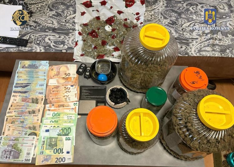 (Foto/Video) DIICOT lovește din nou! Trafic de droguri în Dâmbovița și București, destructurat în 3 dosare penale!