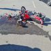 Accident rutier între autoturism și motocicletă în Târgoviște: o persoană transportată la spital