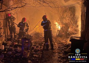 Tragedie la Viforâta: Incendiu violent la o anexă gospodărească, soldat cu o persoană decedată