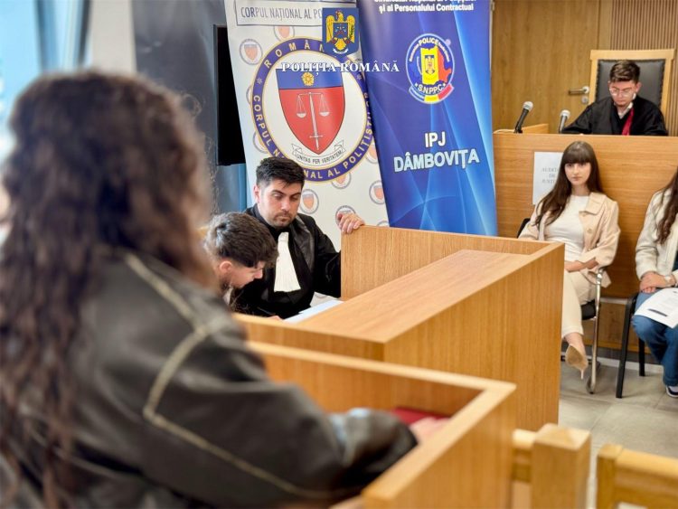 (Video) Etapă finală a Proiectul „Permis de conducere pentru viață, nu pentru închisoare!”, desfășurată în sala de judecată