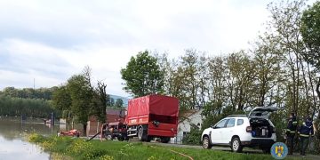 Pompierii dâmbovițeni, în prima linie în Covasna! Misiuni de salvare în sprijinul comunităților lovite de inundații