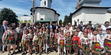 (Video) Corneliu Ștefan, președintele CJD Dâmbovița, alături de comunitatea din Băleni de Duminica Mironosițelor: „O tradiție de suflet, într-o comună unită și harnică”