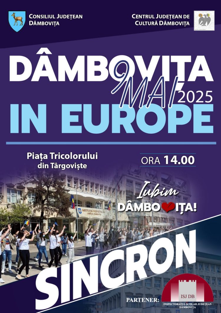 Târgoviște sărbătorește Ziua Europei prin muzică și armonie