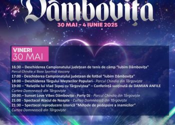Start în forță la Zilele Județului Dâmbovița! 6 zile de distracție, spectacole și surprize pentru toată familia – Intrare liberă la toate muzeele!