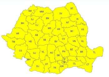 Cod Galben de Vânt Puternic și Instabilitate Atmosferică în Dâmbovița – 19 Mai