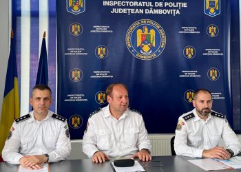 (Video) Poliția Dâmbovița face bilanțul pe 2025: arme confiscate, șoferi sancționați și intervenții în cazuri de violență domestică
