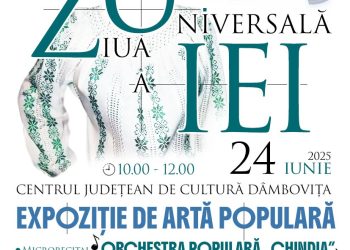 Tradiție, culoare și suflet românesc: Ziua Universală a Iei sărbătorită la Centrul Județean de Cultură Dâmbovița!