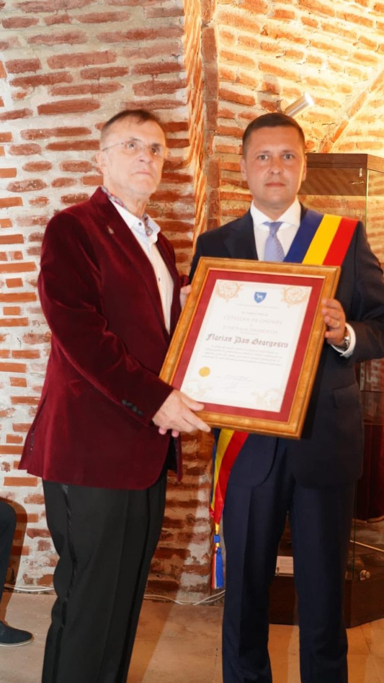 Dâmbovița își onorează Maestrul: Florian Dan Georgescu, Cetățean de Onoare!