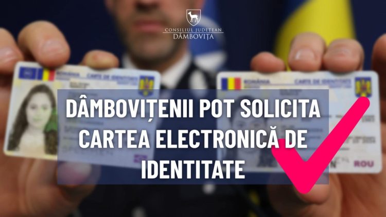 REVOLUȚIE la Evidența Populației Dâmbovița! De azi poți obține CARTEA ELECTRONICĂ DE IDENTITATE – GRATIS pentru primii 5 MILIOANE de români!