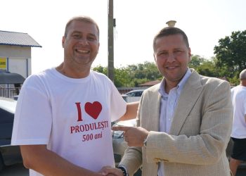 Corneliu Ștefan, președintele Consiliului Județean Dâmbovița, alături de Produlești la 500 de ani de istorie: Viitorul comunei e scris cu zâmbetele copiilor!